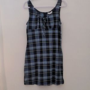 Vintage plaid mini dress